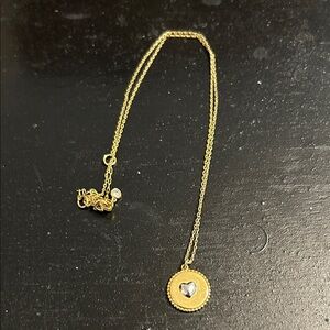Kate Spade- ♠️ Elegant Gold Heart Pendant Necklace